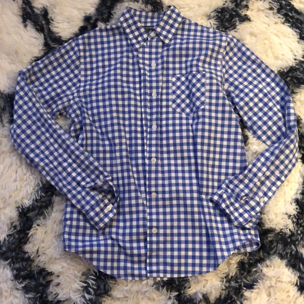 Gingam Lauren Ralph Lauren button up shirt